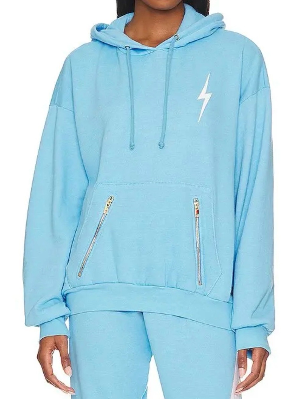 Aviator Nation Light Blue Hoodie